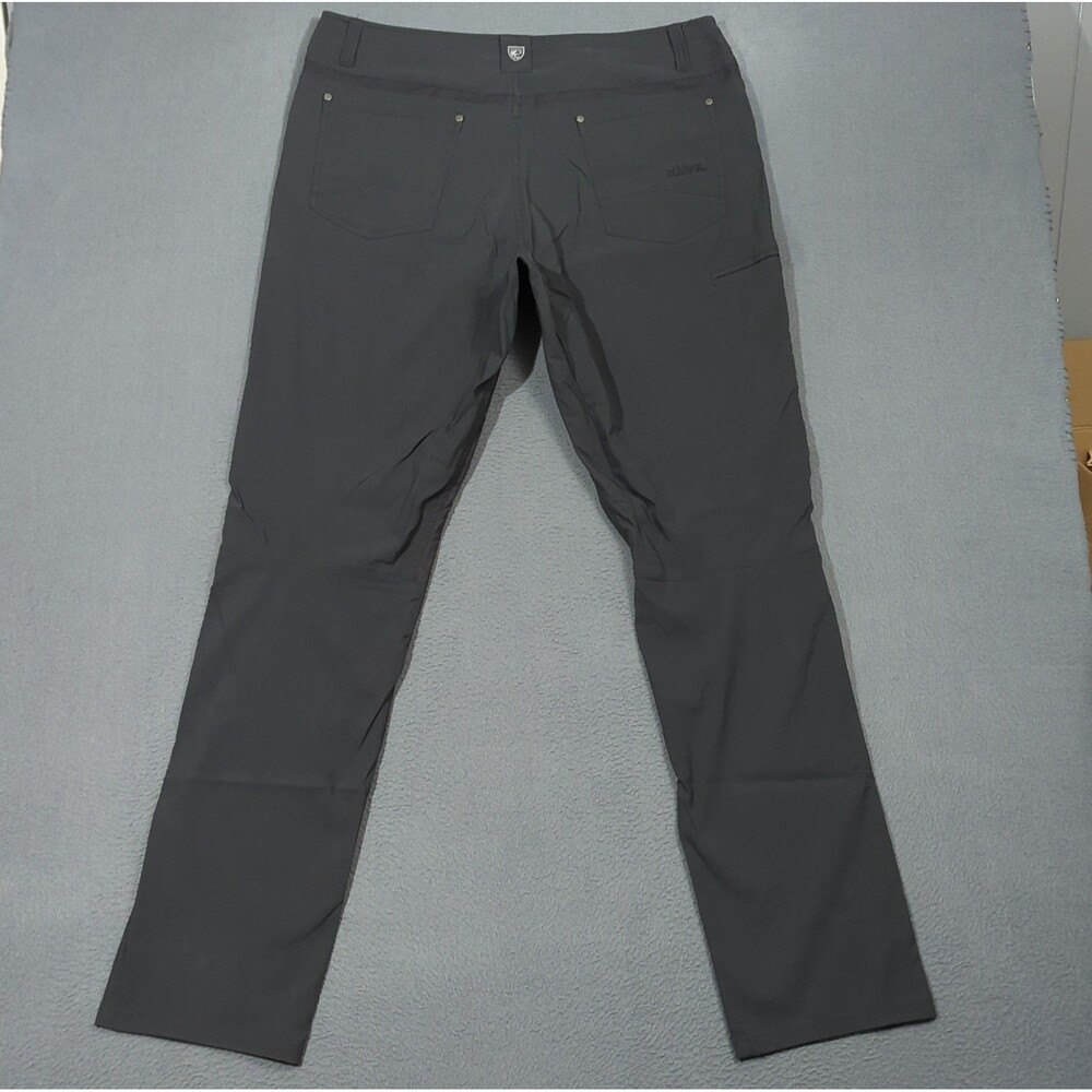 Kuhl Aktion Renegade Pants Men's 38x34 Charcoal Outdoor Hiking Camping - Picture 2 of 12